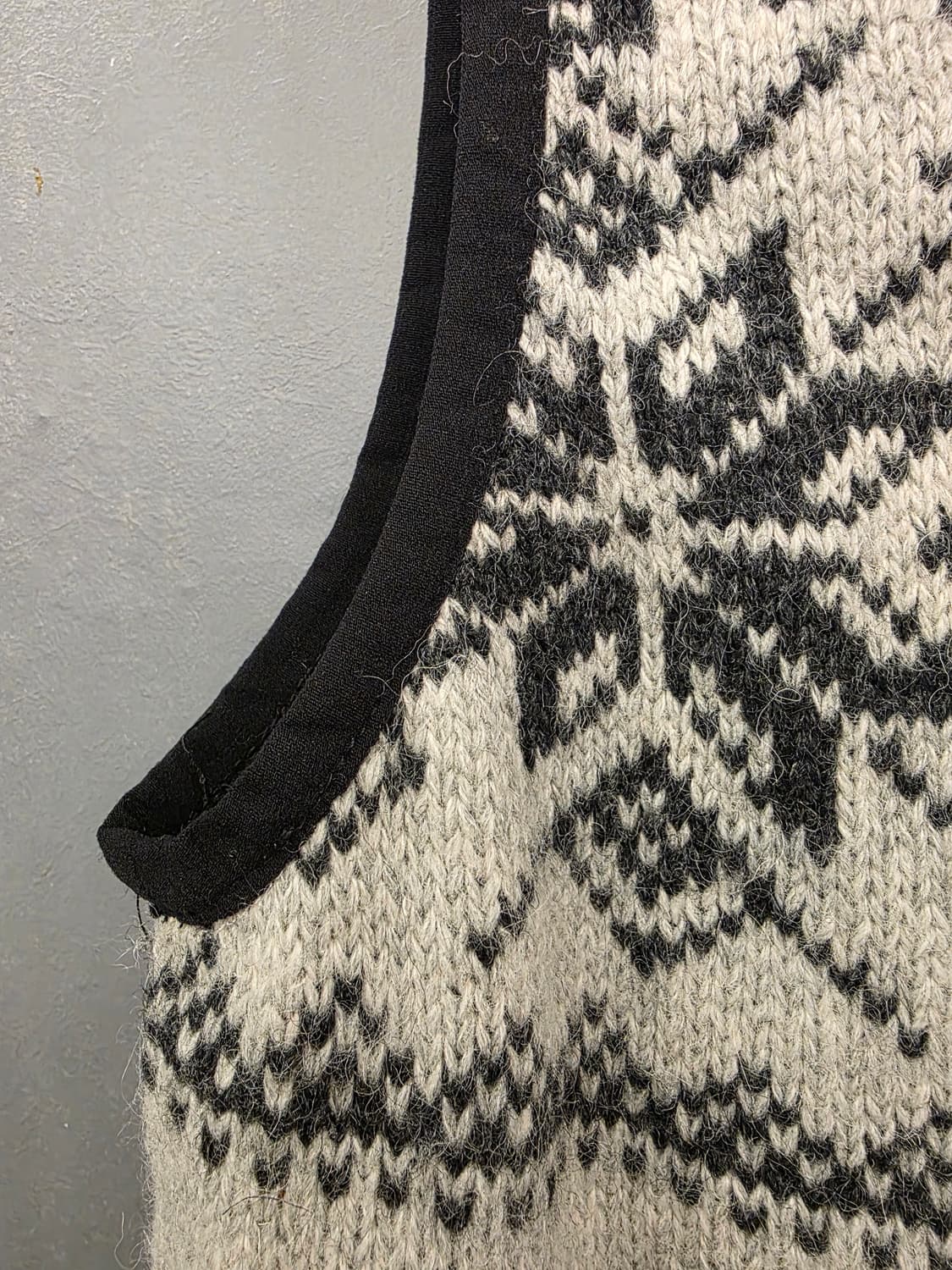 일본빈티지노르딕 패턴니트 베스트 조끼 상품이미지3