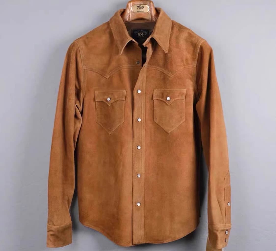 rrl 스웨이드 셔츠 자켓 M 상품이미지1