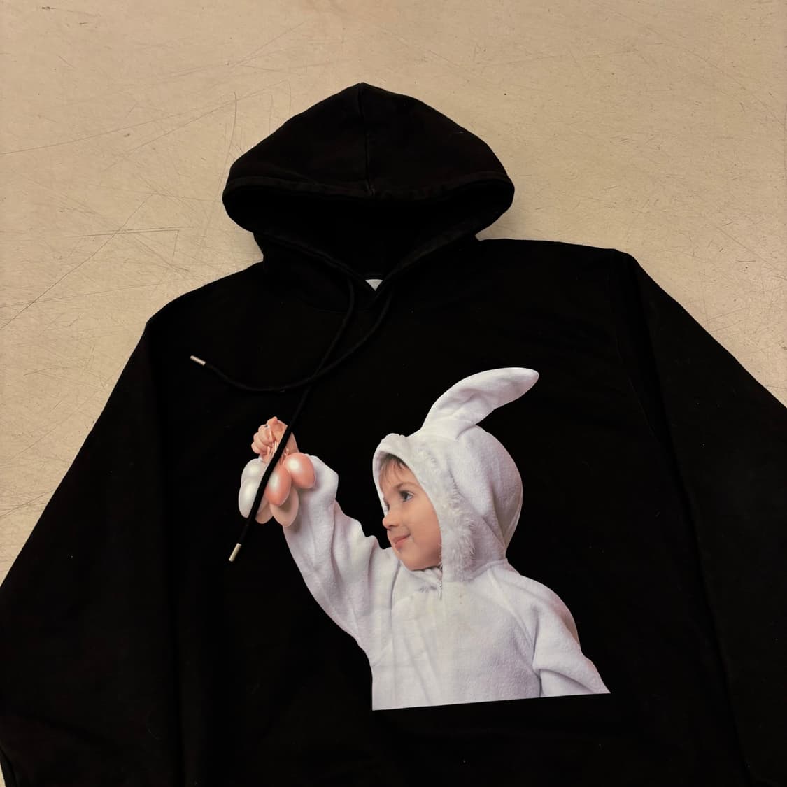 아크메드라비 래빗 베이비 프린팅 후드티 상품이미지2