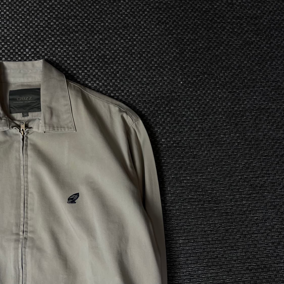 GUZZ 베이지 코튼 스윙 자켓 95 상품이미지3
