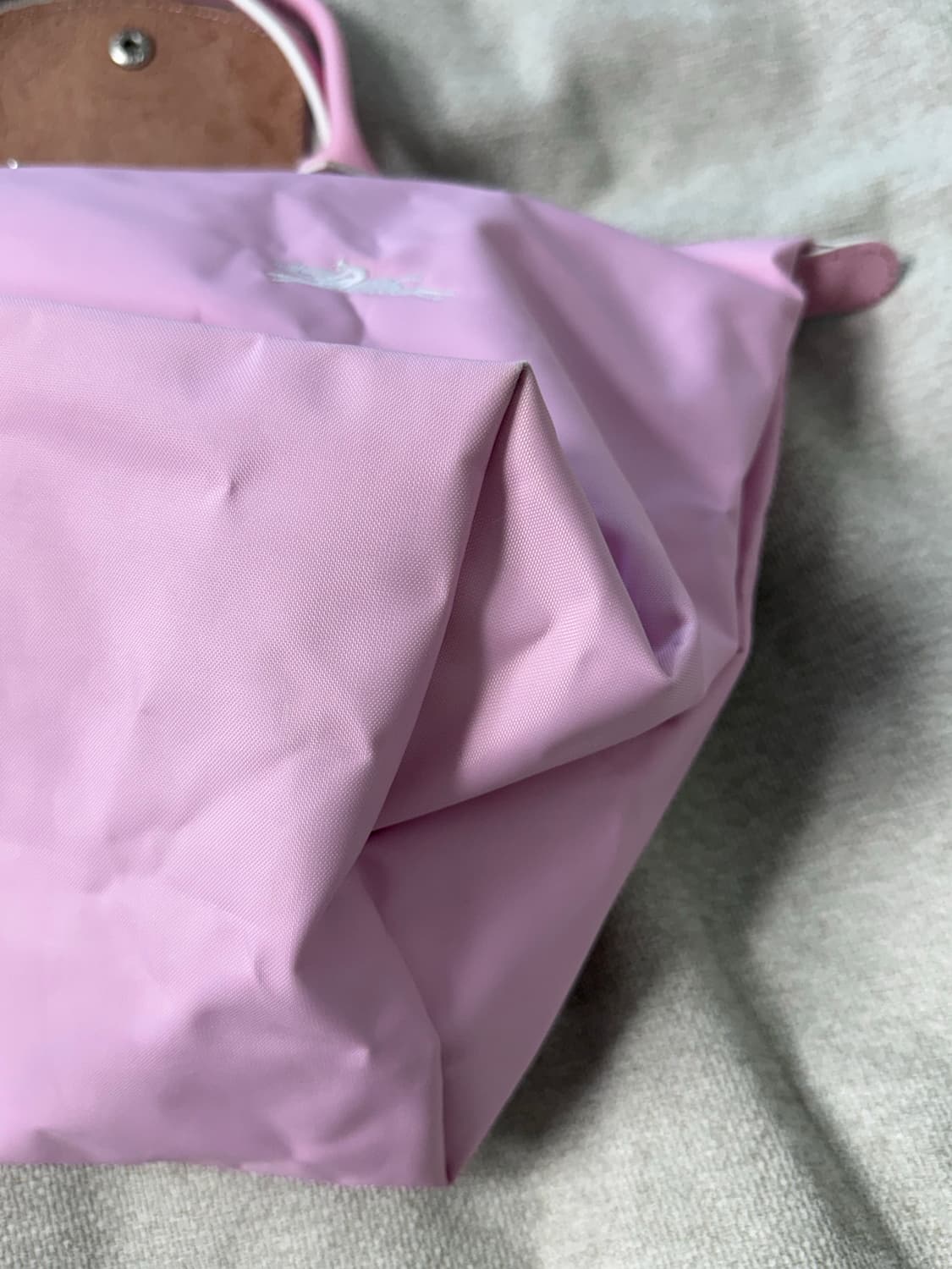 롱샴 르플리아쥬 핑크색 토트백 이너백 포함 상품이미지9