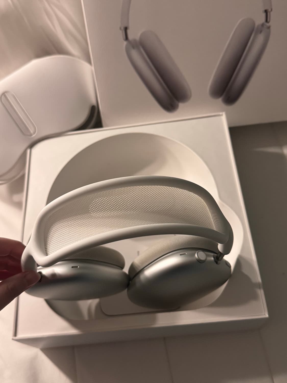 S급) 에어팟맥스 실버 상품이미지4