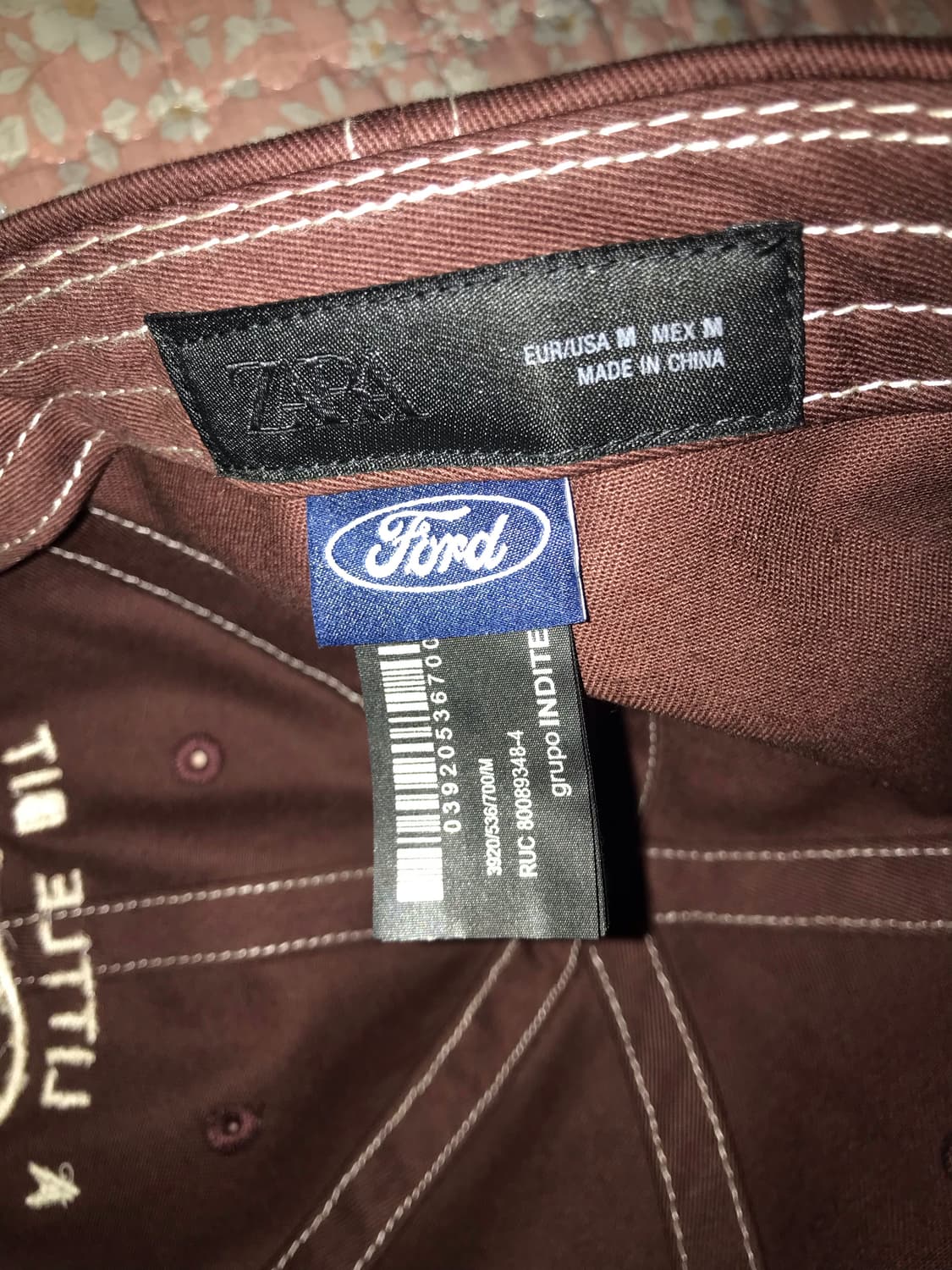 자라 포드 모자 볼캡 상품이미지3