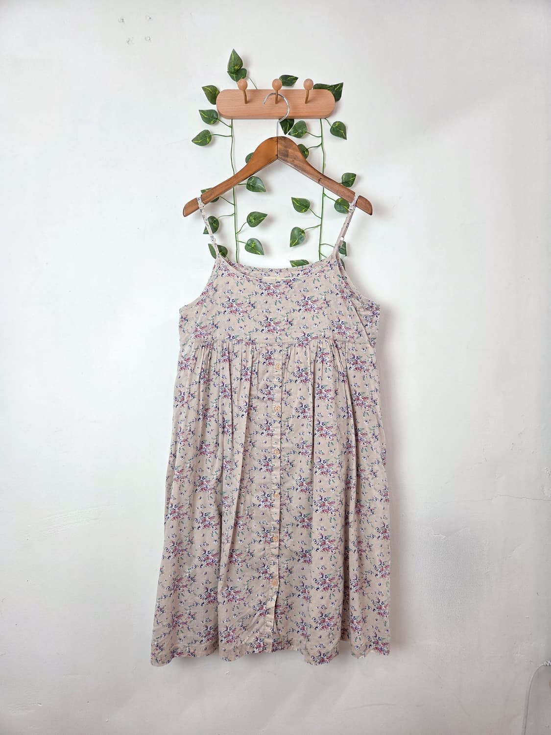 shuca 잔꽃 끈원피스 상품이미지1