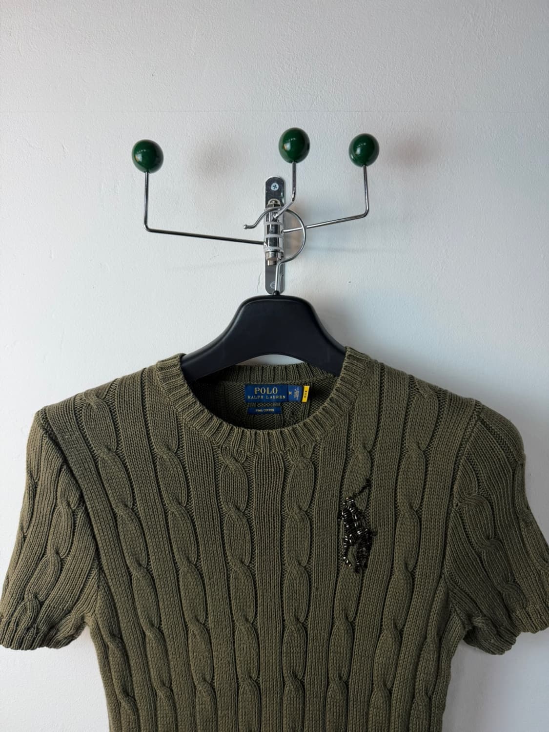 폴로 랄프로렌 비즈 빅 포니 반팔 니트  상품이미지2