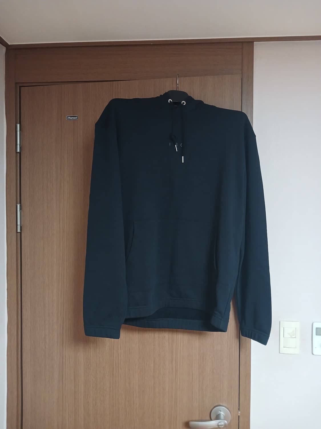 이로 블랙 후드티 XL 상품이미지1