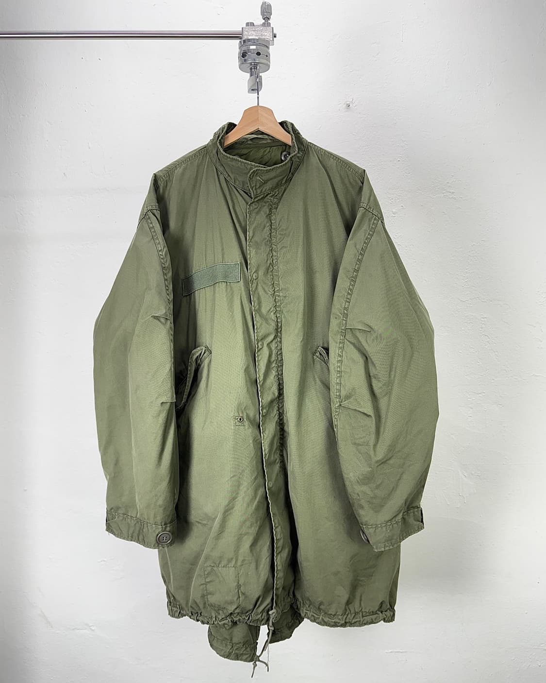 U.S.ARMY 아미 그린 m-65 70s 피쉬테일 자켓 상품이미지1