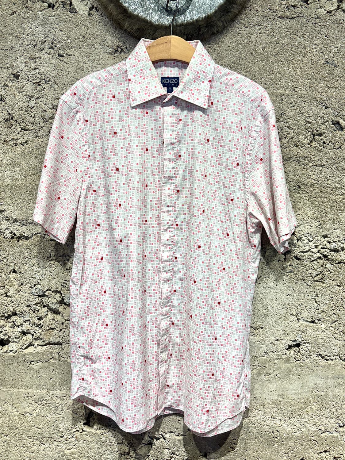 KENZO HOMME 패턴 반팔 셔츠 상품이미지1