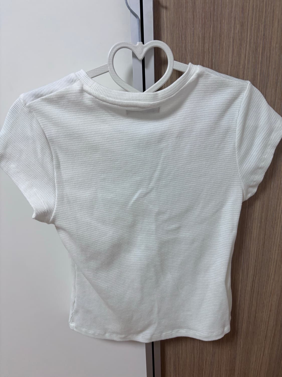 coyseio waffle t-shirt ivory 상품이미지5