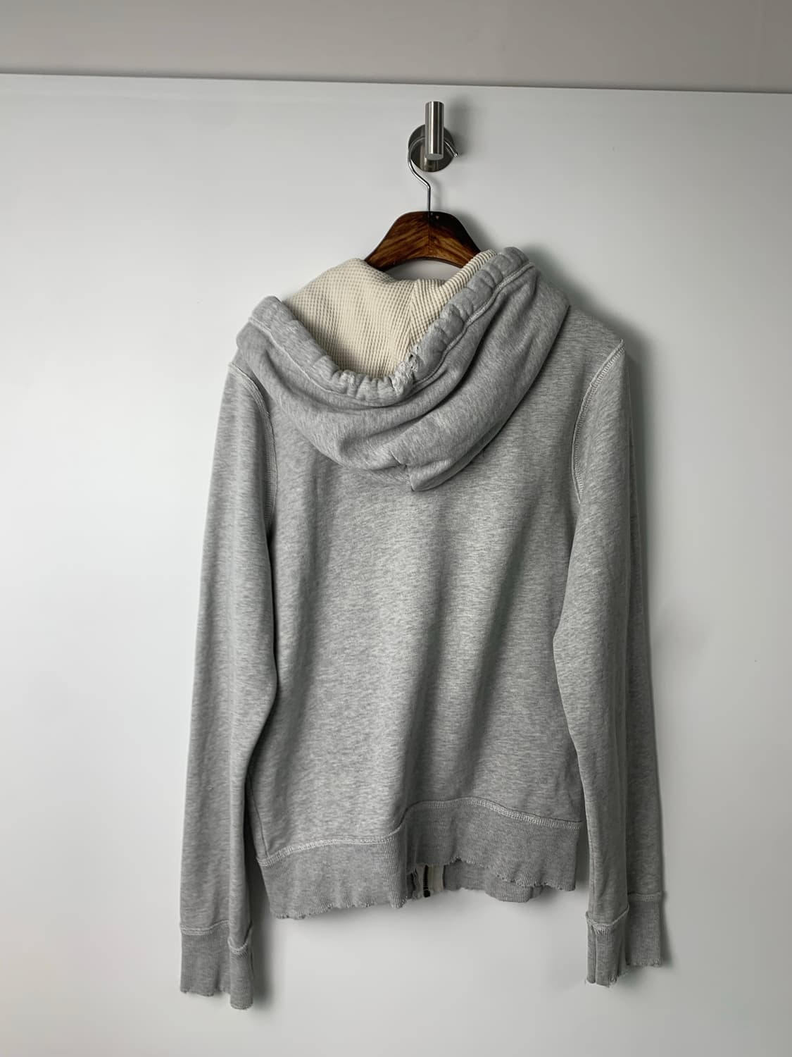 홀리스터 y2k 와투케 그레이 후드집업 상품이미지3