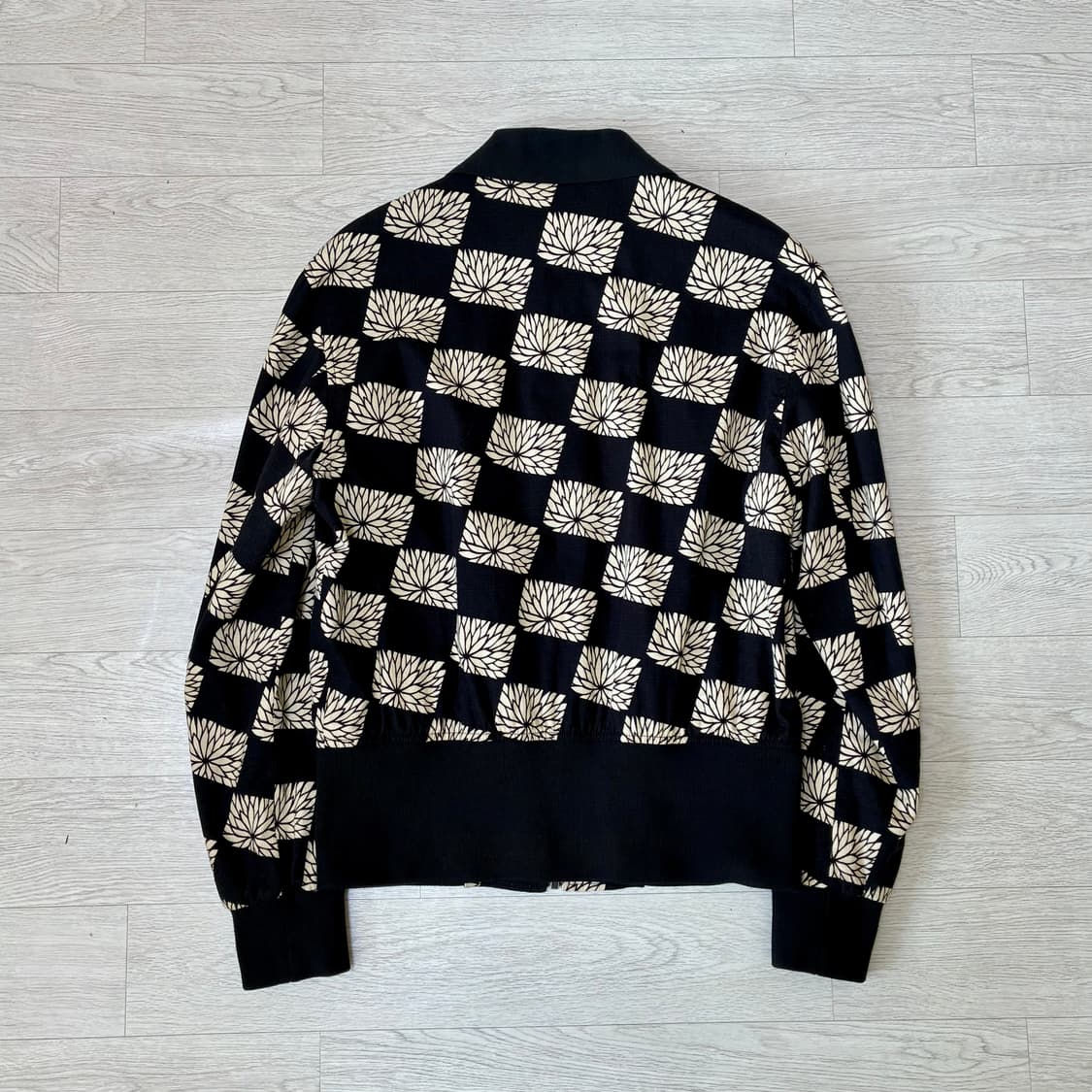 [48] 라프시몬스 플라워패턴 드리즐러 자켓 상품이미지2