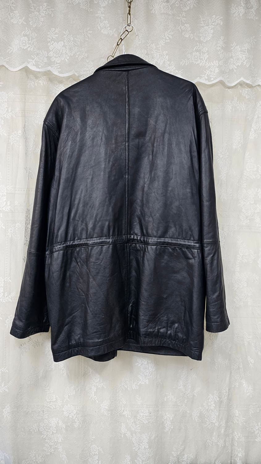 남성 양가죽 사파리형 점퍼  상품이미지4