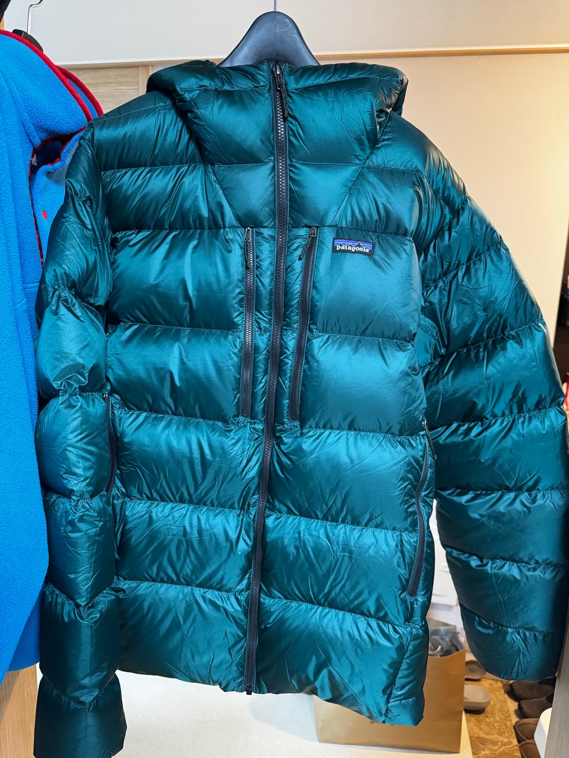 파타고니아 25fw 피츠로이 캐스캐이드 그린 xl 새제품 상품이미지2