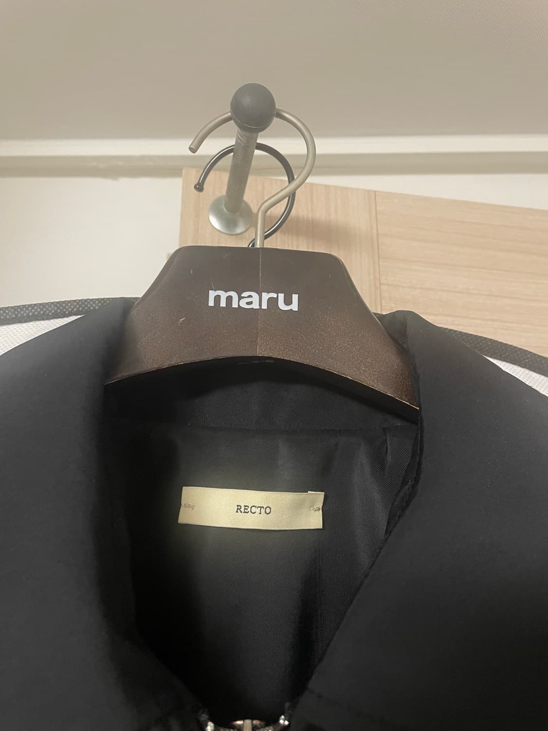 렉토 21ss short zip bomber jumper 상품이미지2