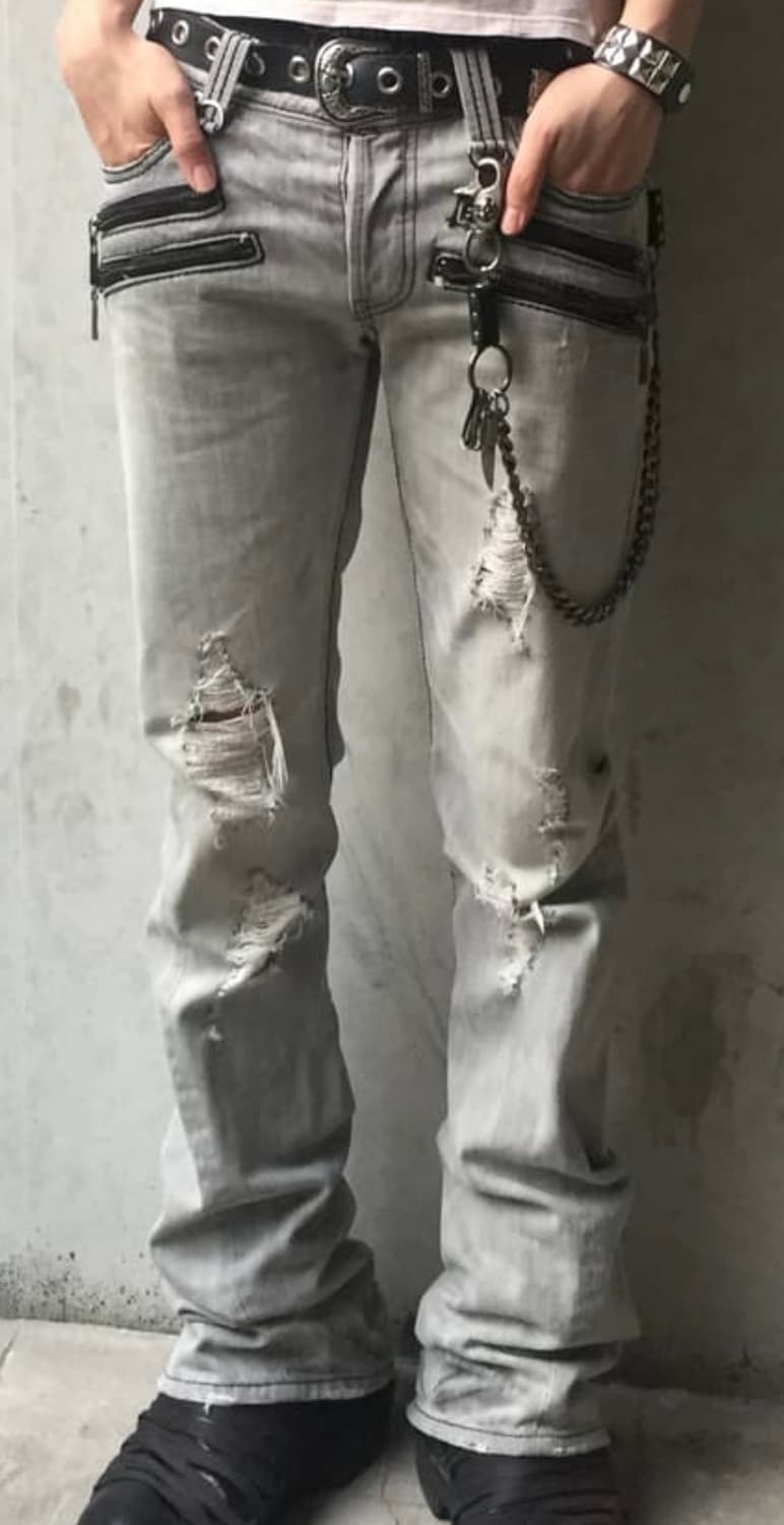 Buffalo Bobs curve flared crash denim 상품이미지4