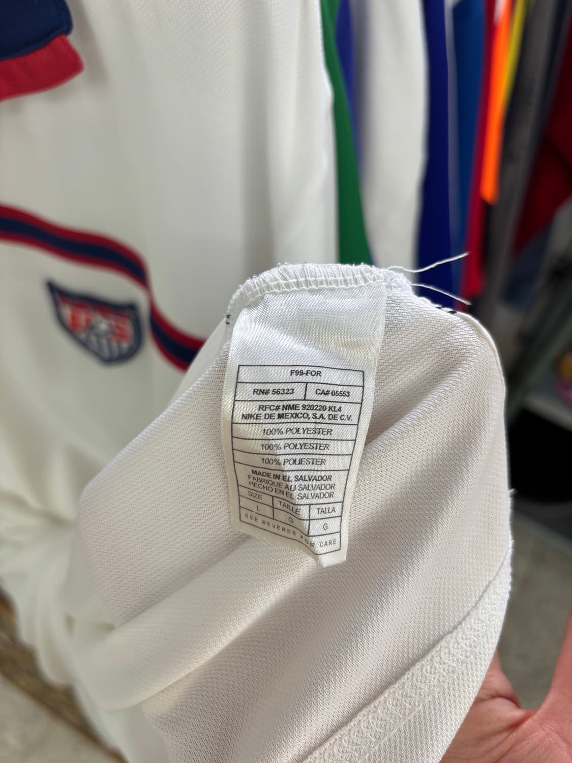 98-99 Nike USA Jersey 상품이미지8