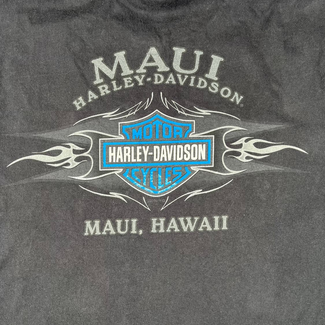 빈티지 할리데이비슨 클로운 플레임 롱슬리브 상품이미지7