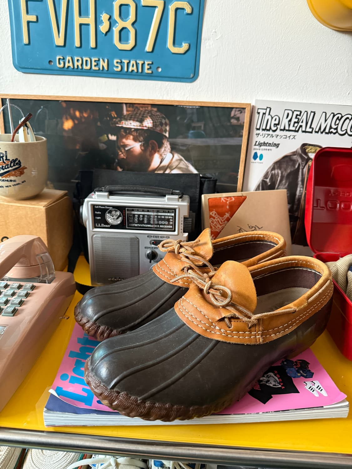 L.L.Bean Maine Hunting Shoe 덕부츠 로우컷 10M 상품이미지1