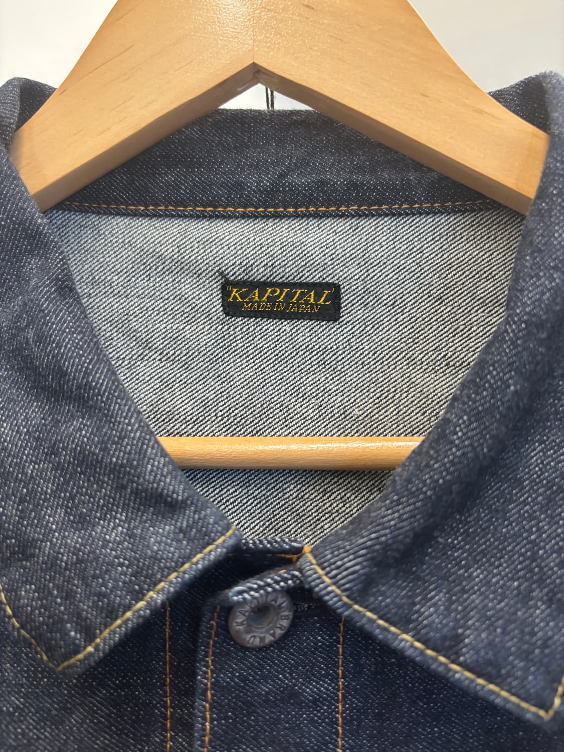 Kapital 14oz denim onewash jacket 상품이미지2