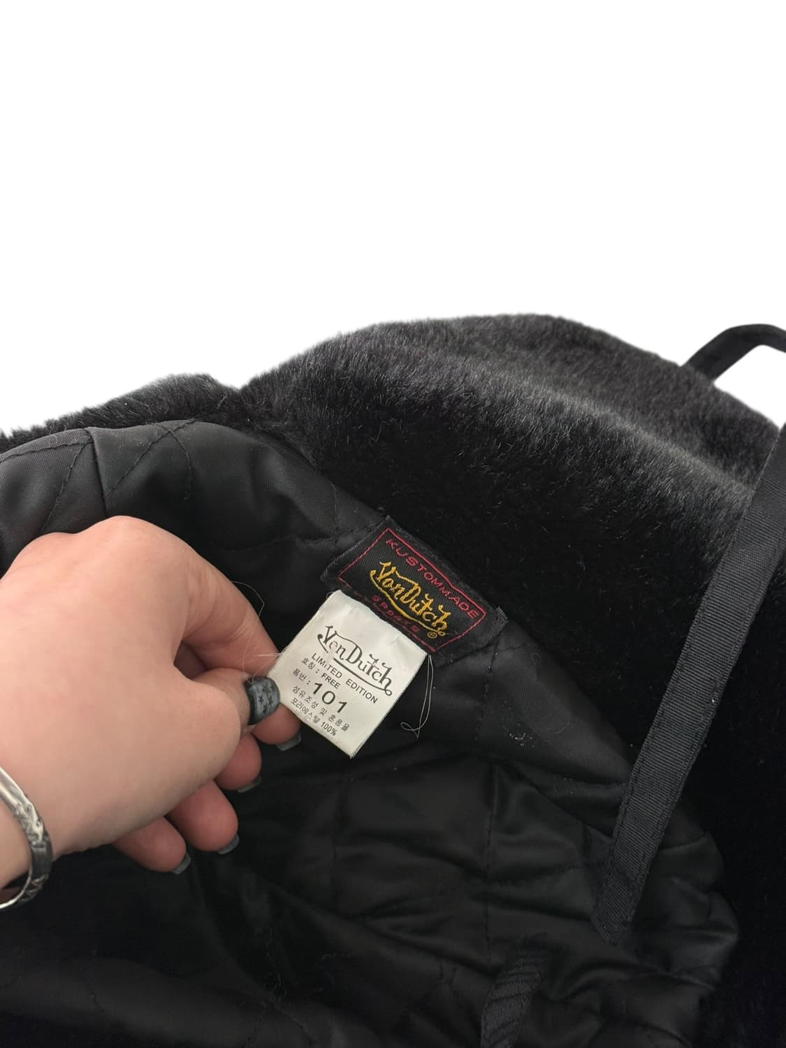 본더치 블랙 트루퍼햇 상품이미지8