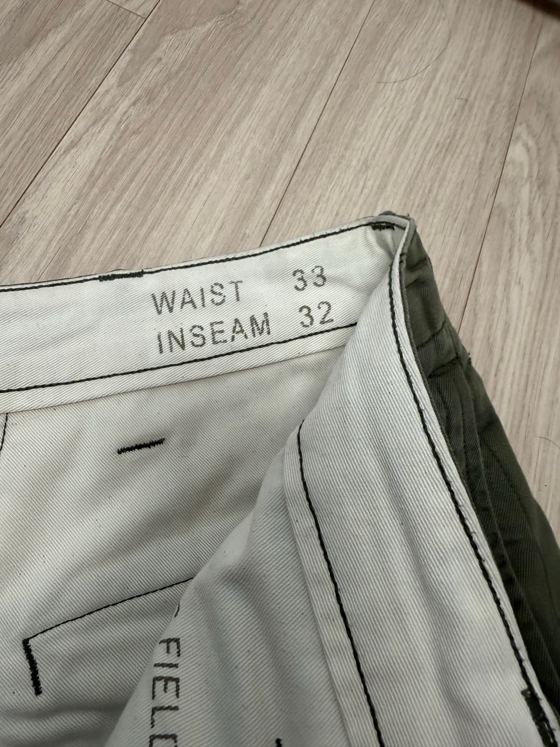 rrl 오피서 치노 33x32 상품이미지4
