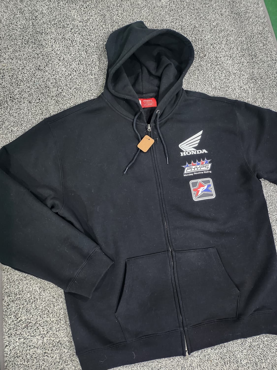 혼다 x 피지컬 에듀케이션 뎁트 후드 집업 상품이미지2