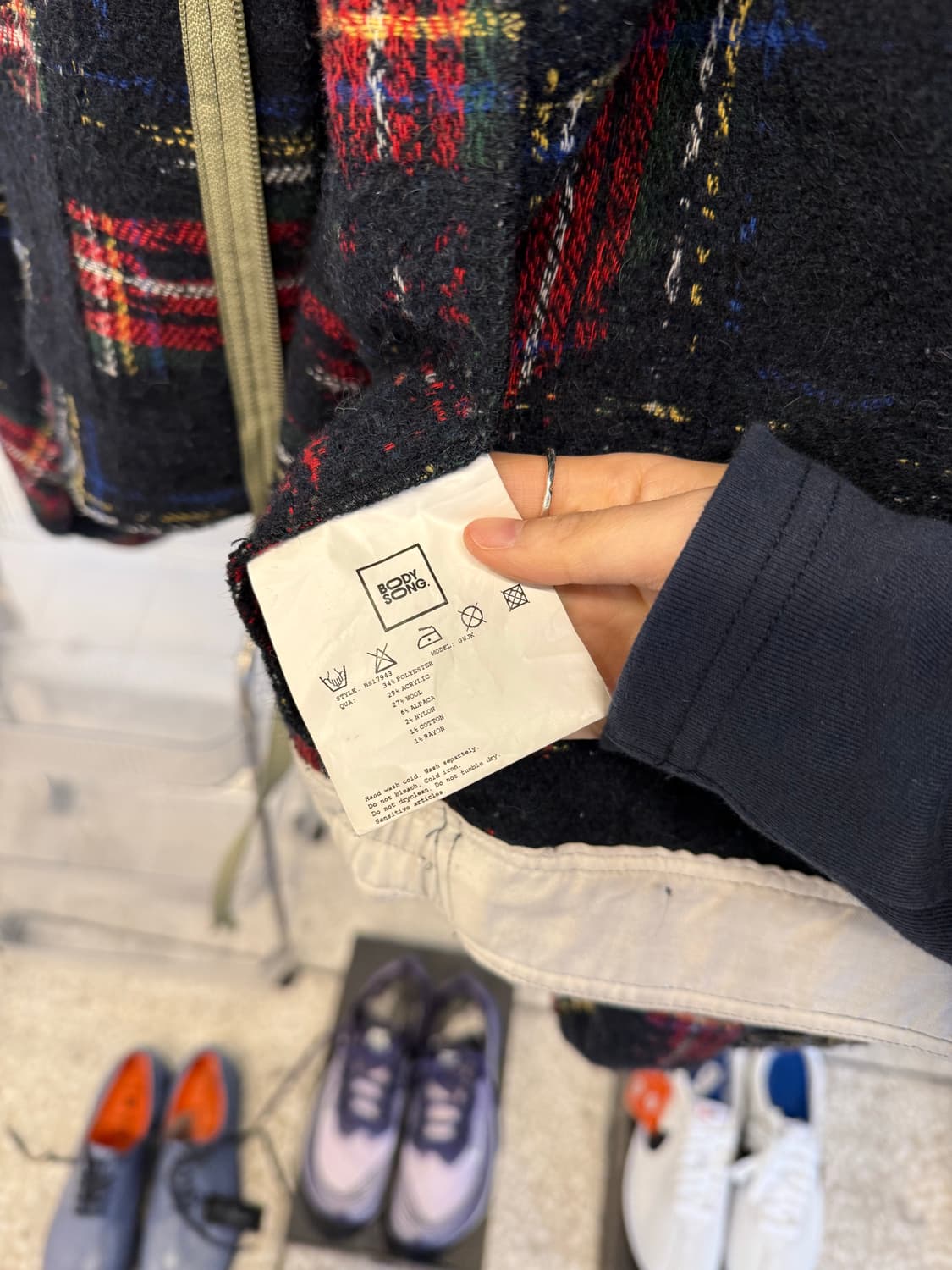 Bodysong checkered jacket  상품이미지9