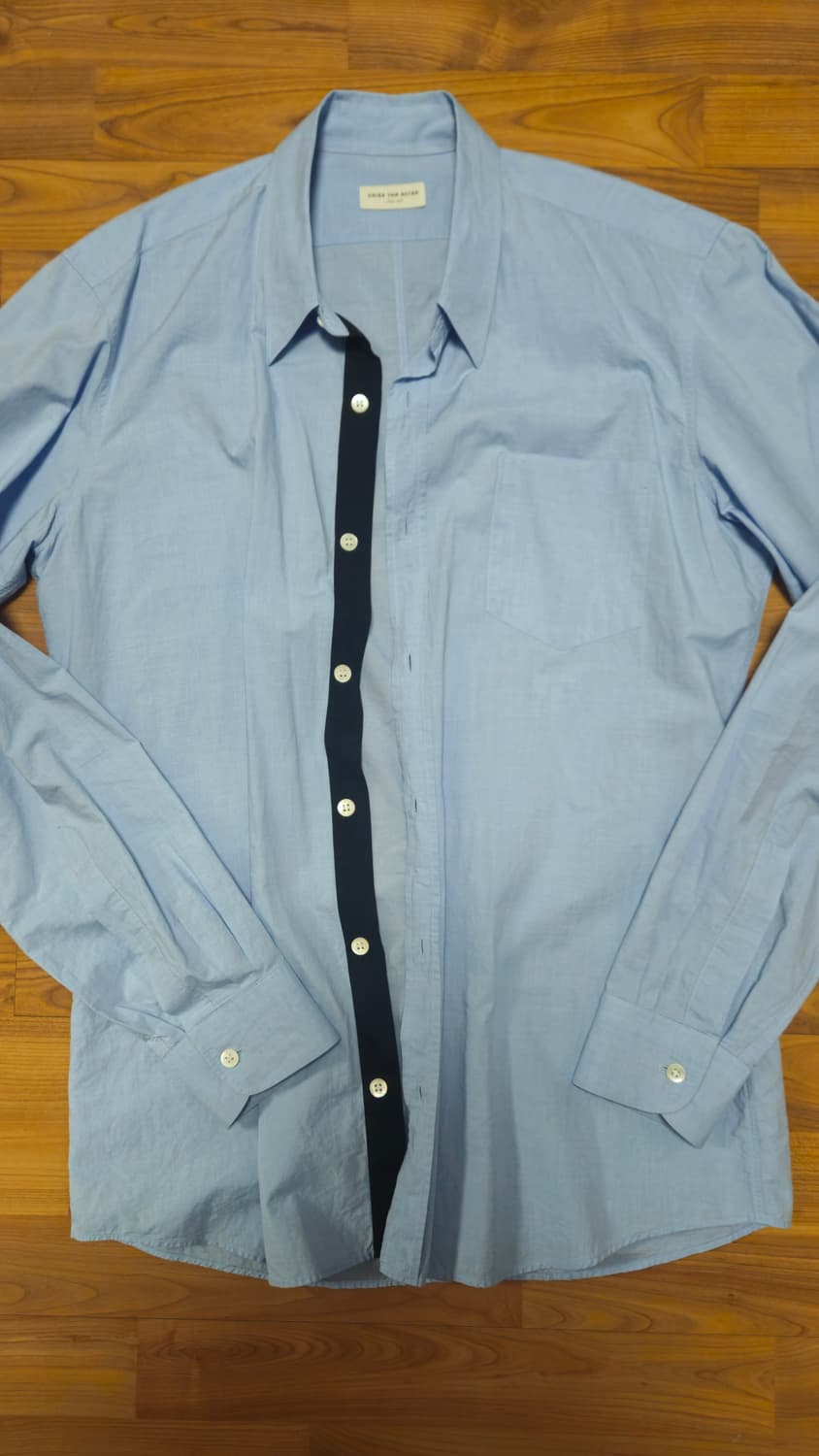 드리스반노튼 블루 셔츠 48 상품이미지1