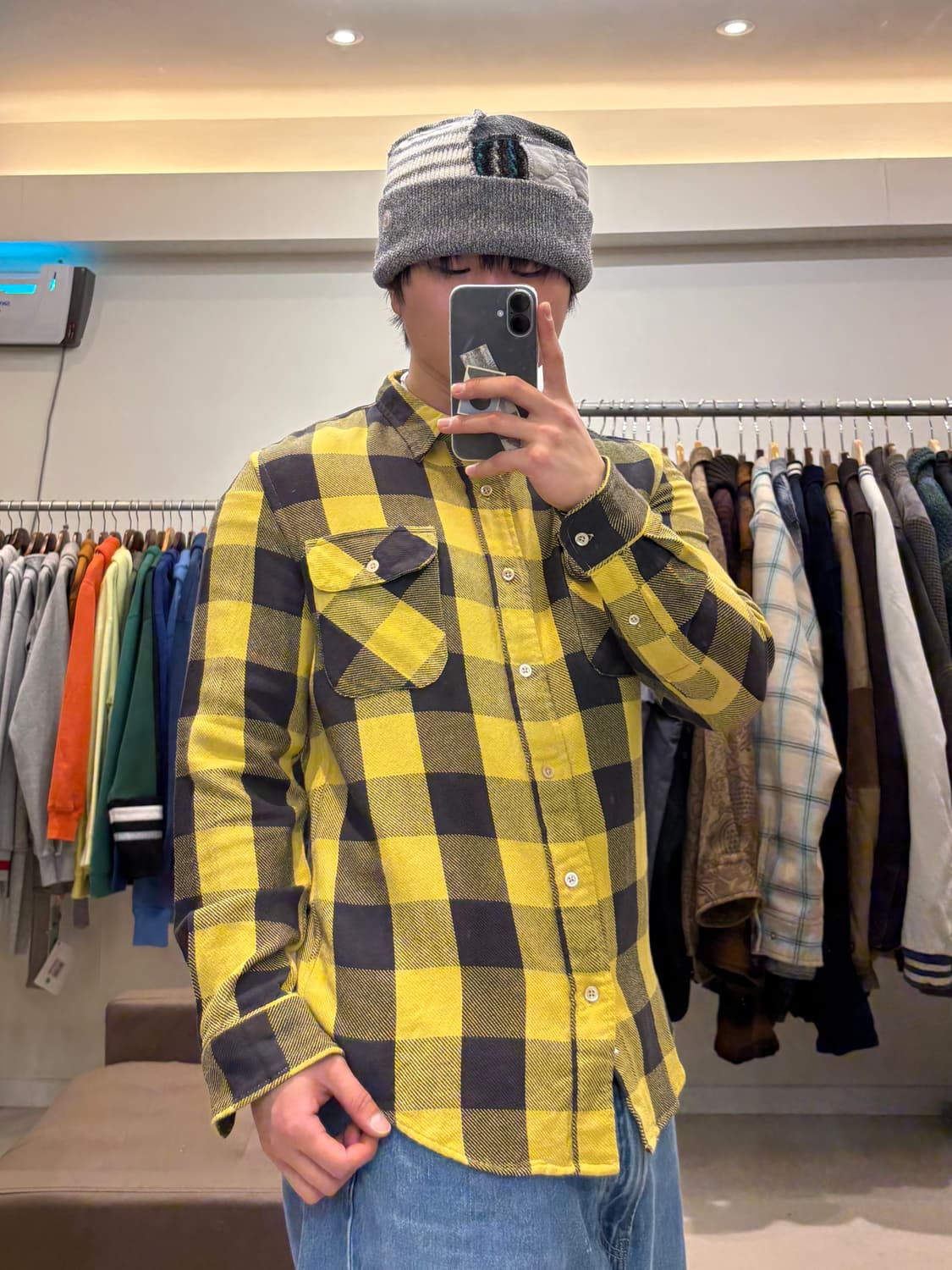 리바이스 웨스턴 체크 셔츠 상품이미지8