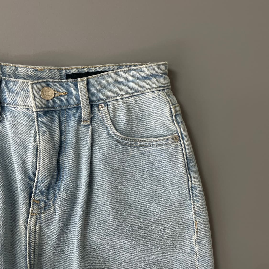 (25) 아르마니익스체인지 연청하프 데님팬츠 상품이미지3