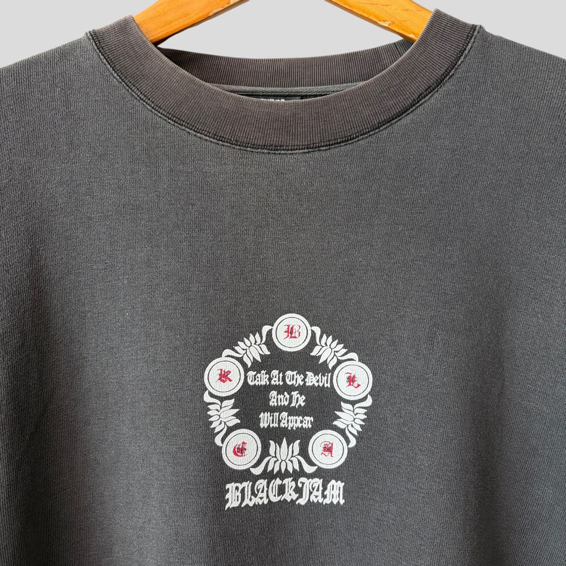 (M)BLACK JAM 블랙잼 y2k 스웨트셔츠 맨투맨 LP 상품이미지4