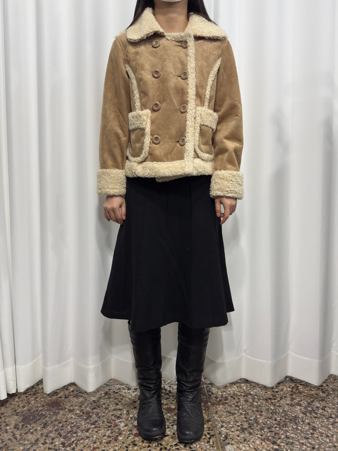 beige mustang jacket 상품이미지2