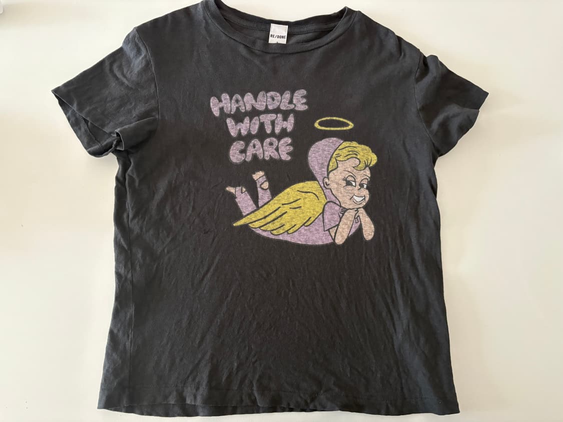 리던 반팔 엔젤 블랙 s 상품이미지1