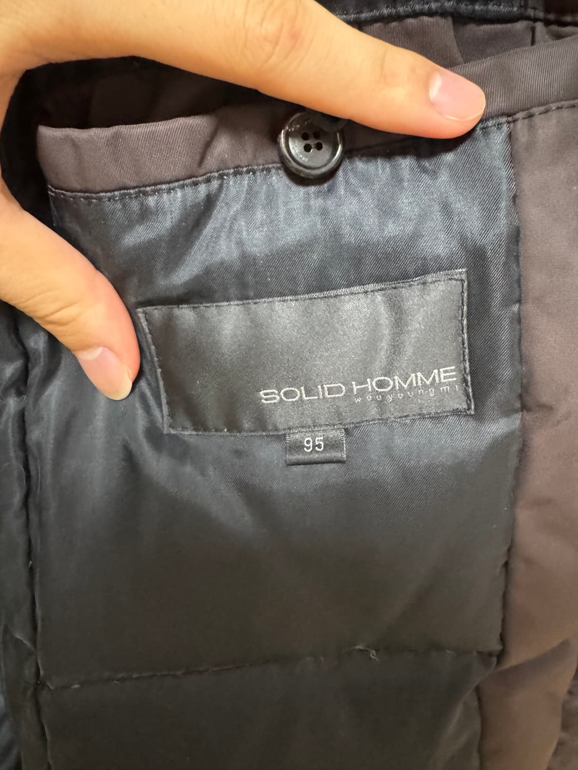 솔리드옴므 우영미 패딩 상품이미지4