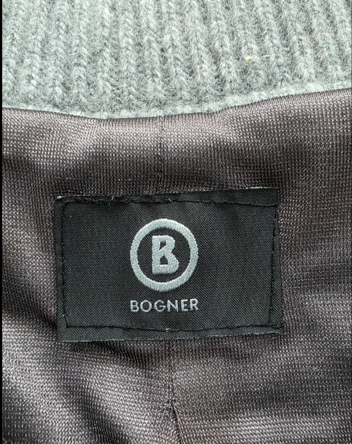 보그너 남성 스트라이프 반집업 니트 95 상품이미지6