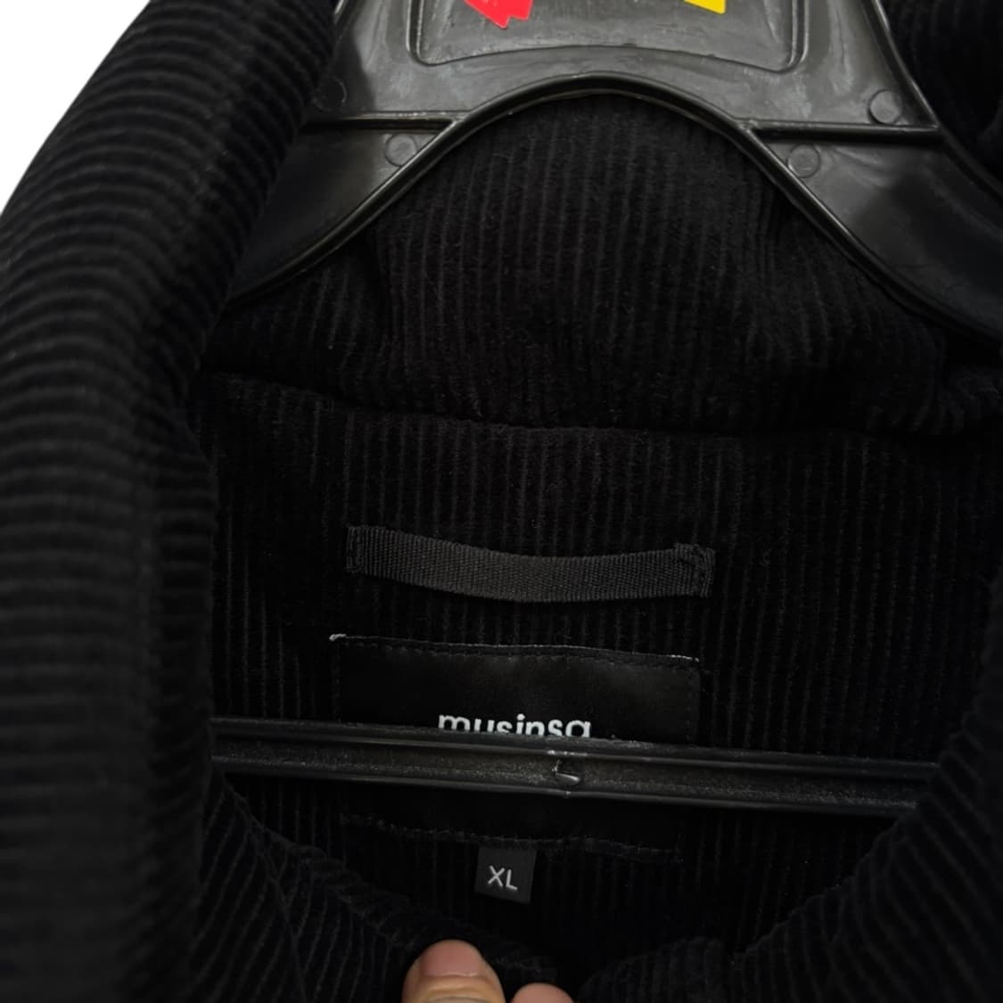 무신사 스탠다스 투웨이 코듀로이 다운패딩 상품이미지5