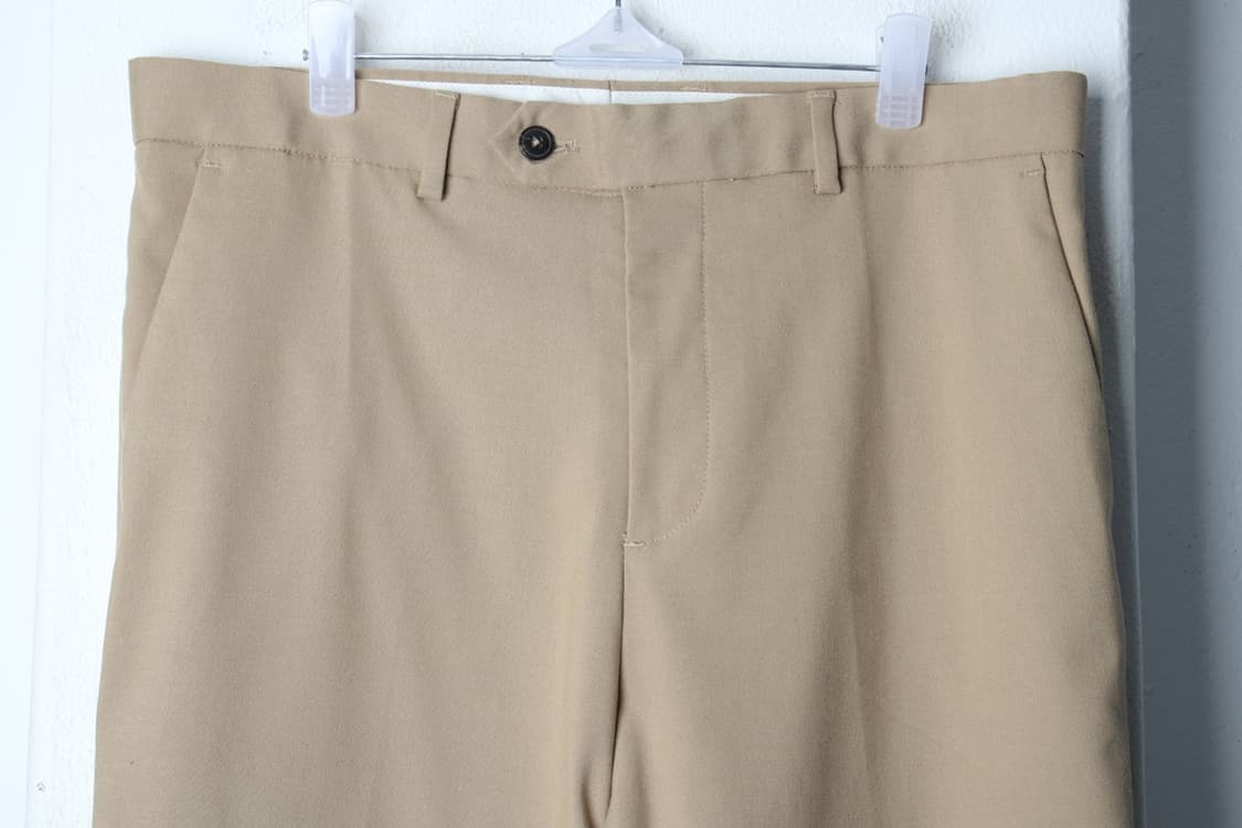 (L-XL) 에잇세컨즈 슬랙스 경량 바지 베이지 무지 놈코어-P10217 상품이미지3