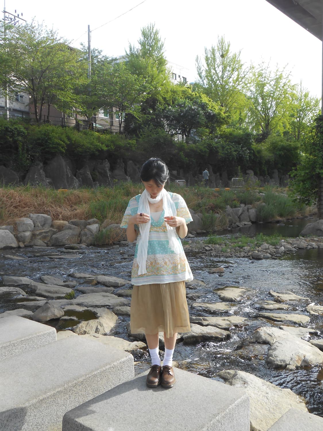 페어리테일 믹스 패턴 블라우스 상품이미지3