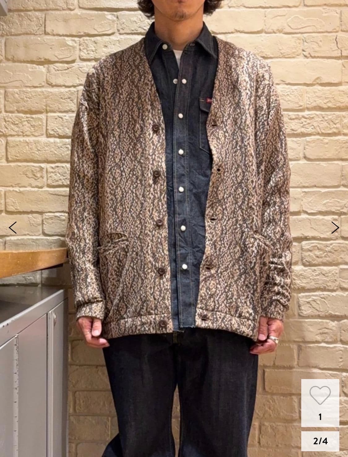 히스테릭 글래머 니트 가디건 상품이미지6