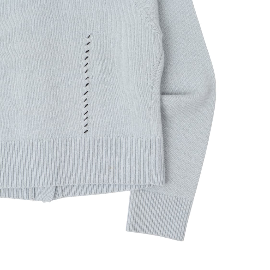 Kijun 기준 라이트 블루 울 가디건 상품이미지7