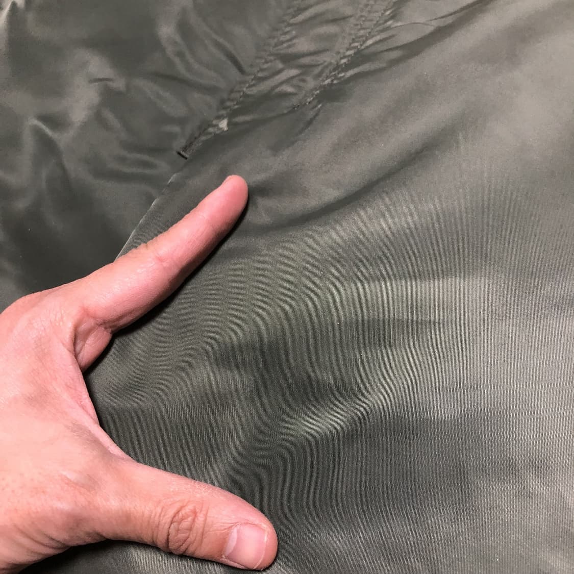 (L) 프리즘 웍스 헤비 나일론 M-65 피시테일 개파카 풀세트 그린 상품이미지10