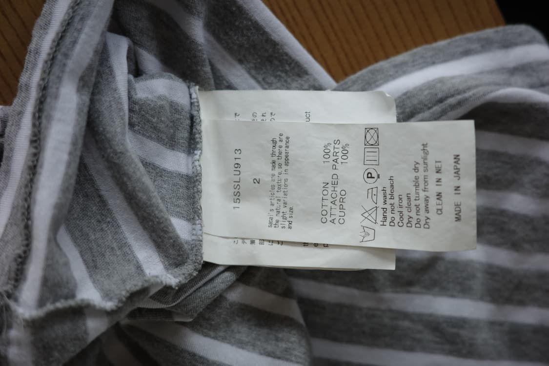 사카이 럭 15ss 프릴 티셔츠 상품이미지5
