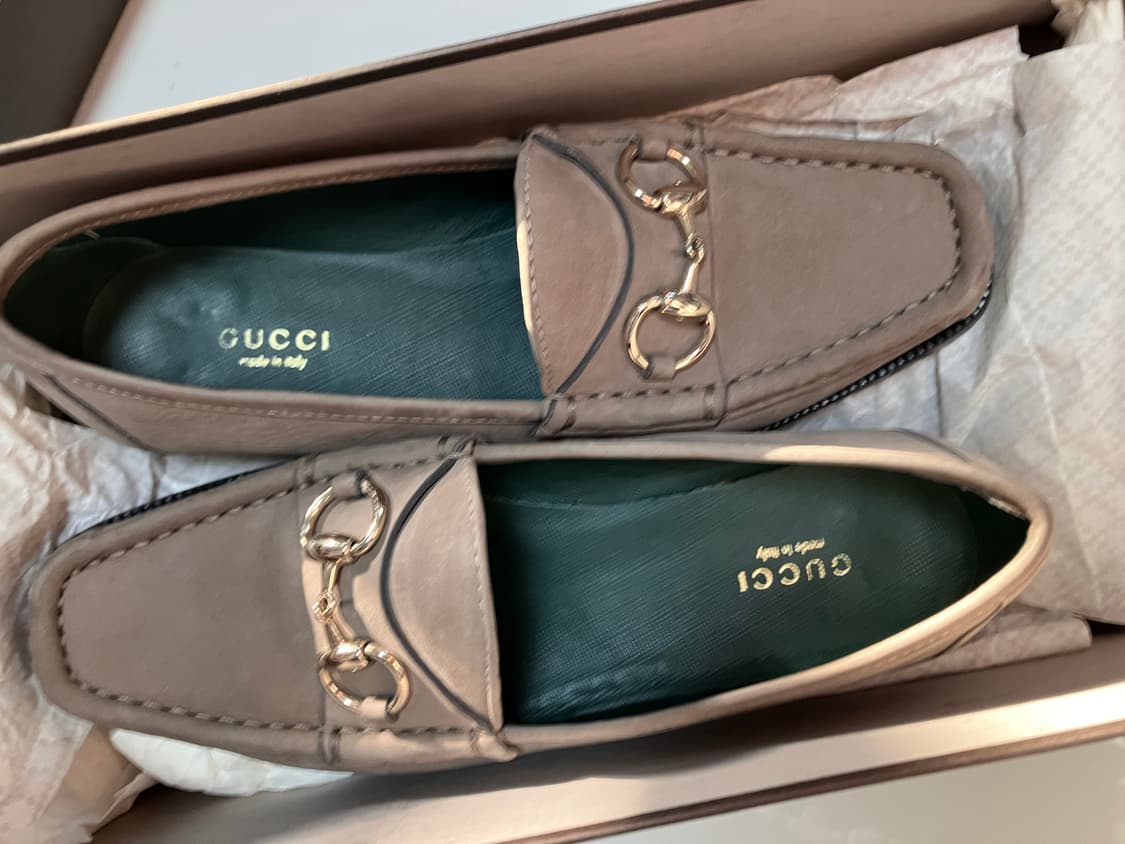 구찌 정품 홀스빗 로퍼 그레이 EU36 상품이미지2