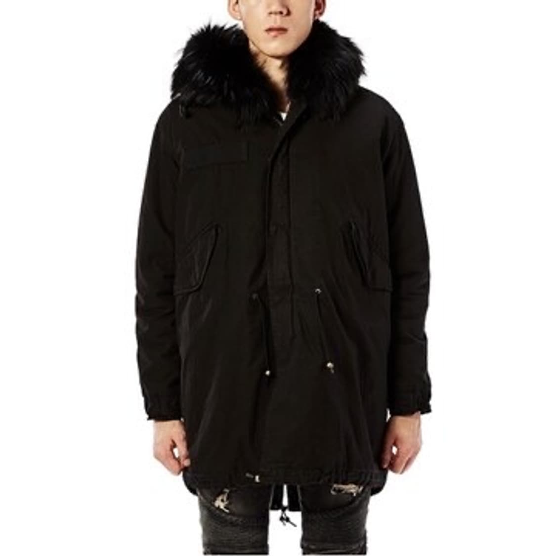 (A/L) / 미스터앤미세스 블랙 블랙퍼 야상 자켓 상품이미지9