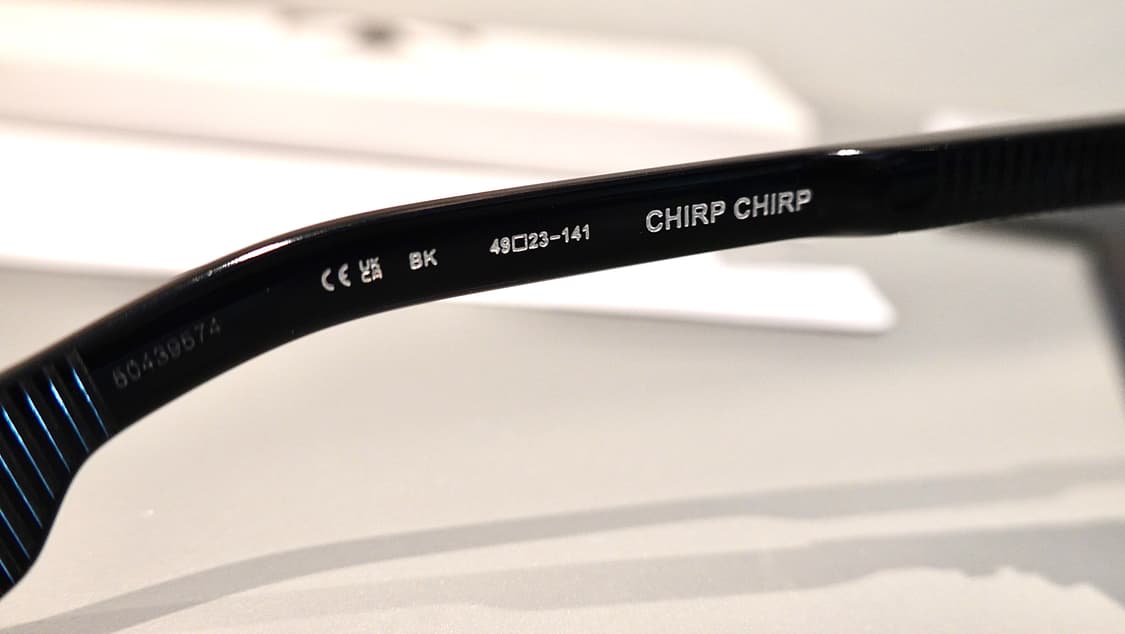 크롬하츠 첩첩 처프처프 블랙/실버 안경 상품이미지10