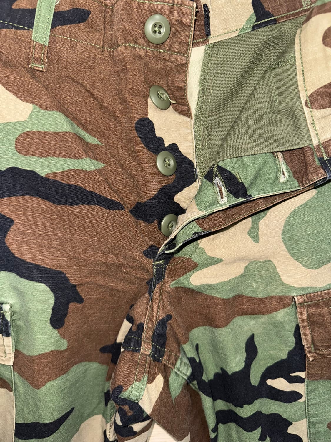 밀리터리 카모팬츠 | 미국 빈티지 | 현지 구매 상품이미지4