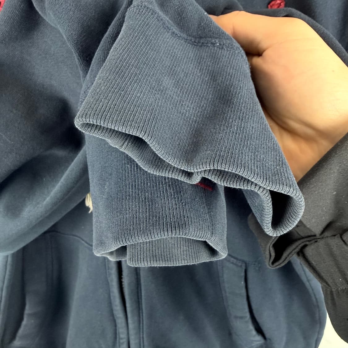 (S) 후아유 켈리포니아 후드집업 네이비 상품이미지3