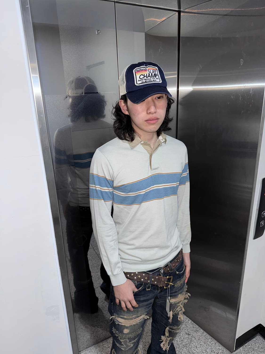 skateboard collared shirt 상품이미지1