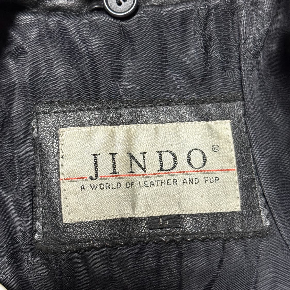 진도 모피 100% 카우하이드 소가죽 양털 카라 가죽 봄버 자켓 상품이미지6