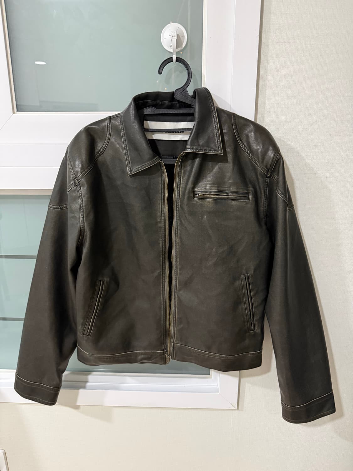 Blackup 가죽 자켓 상품이미지2